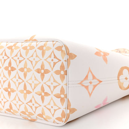 Louis Vuitton Monogram Giant By The Pool 2.0 Neverfull MM Beige 10 of 10