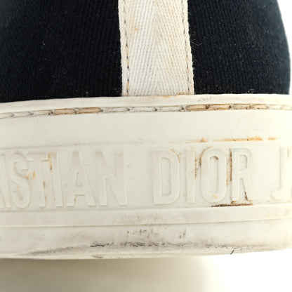Christian Dior Canvas Womens Walk'n Dior Low Top Sneakers 38 Black 11 of 14
