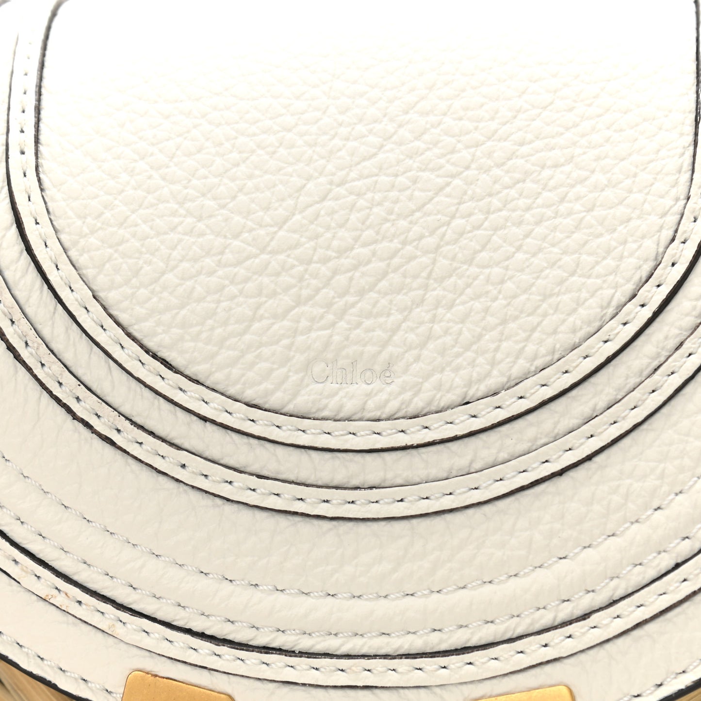 Raffia Calfskin Marcie Basket White