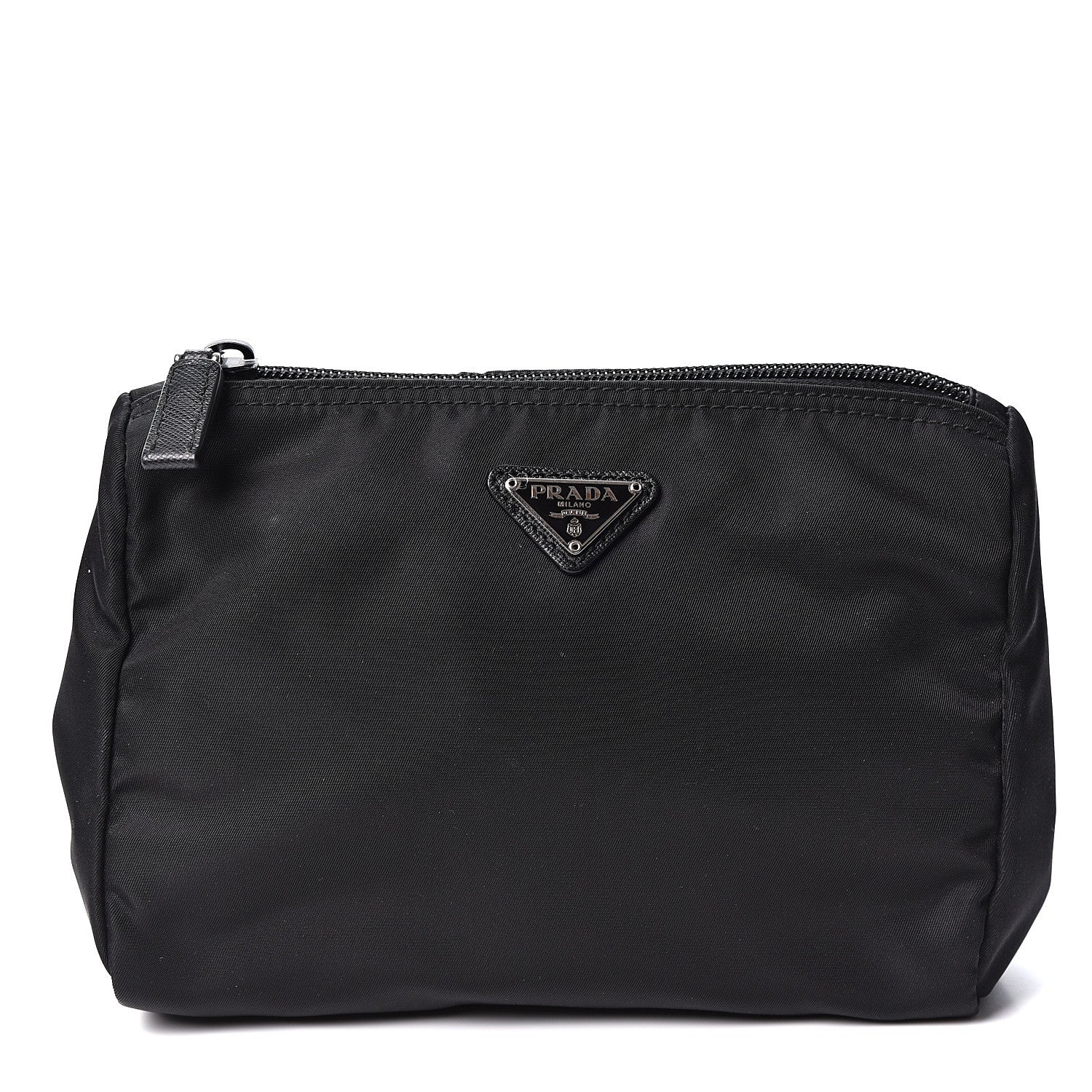 Prada Nylon Tessuto Cosmetic Pouch Black 1 of 8