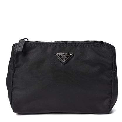 Prada Nylon Tessuto Cosmetic Pouch Black 1 of 8