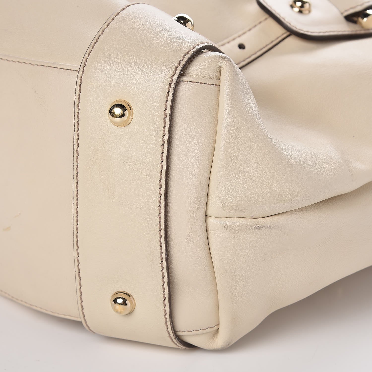 Gucci Calfskin Medium Pelham Shoulder Bag Ivory 13 of 13