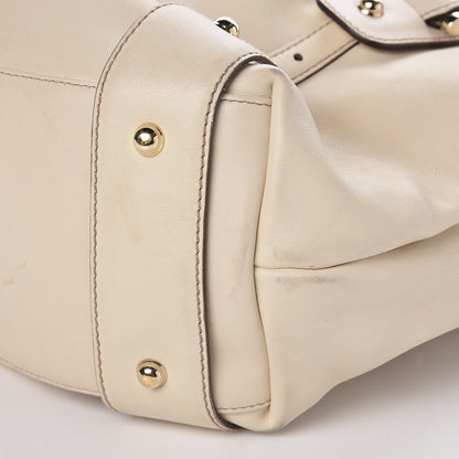 Gucci Calfskin Medium Pelham Shoulder Bag Ivory 13 of 13