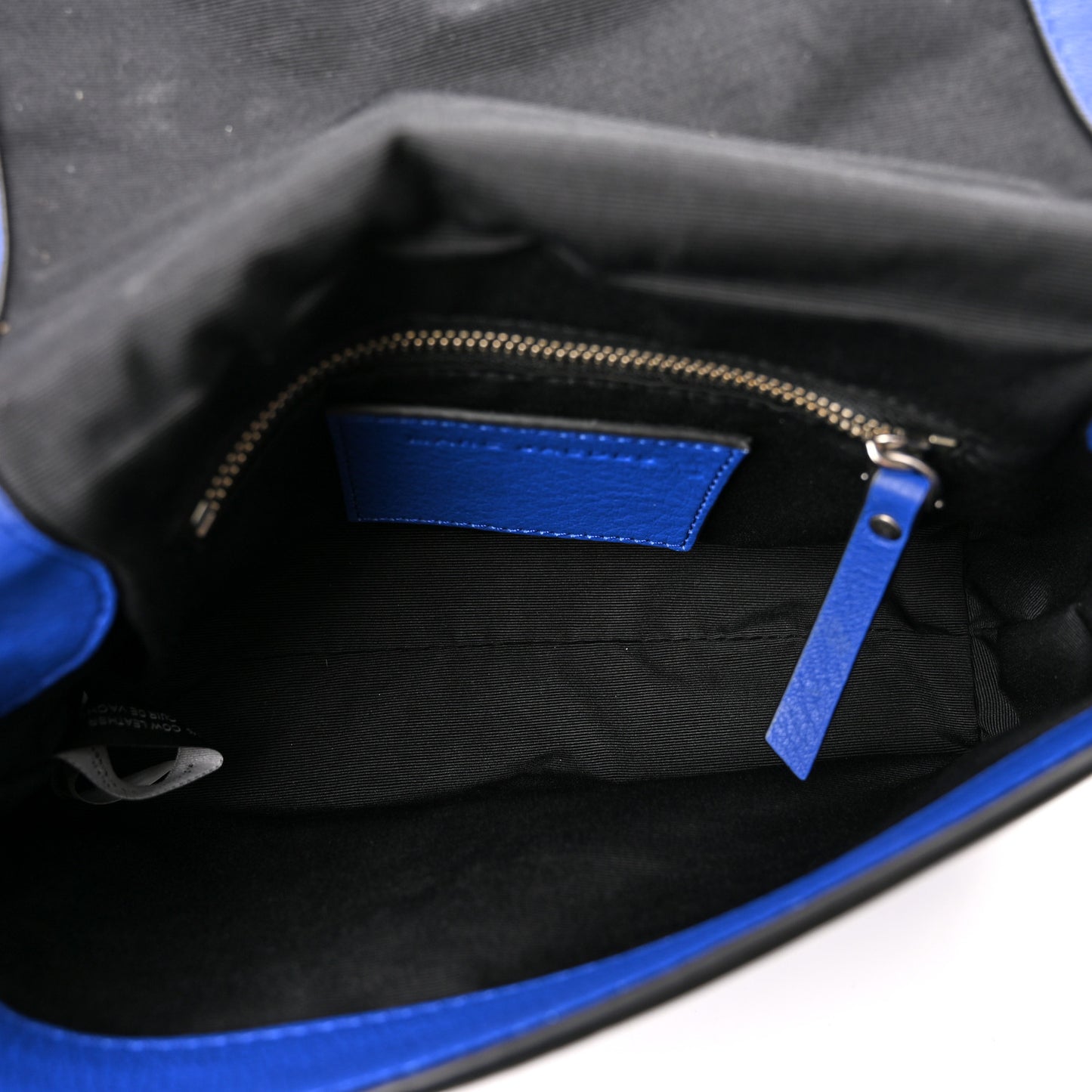Calfskin Crystal Pretty Young Thing Crossbody Cobalt Blue