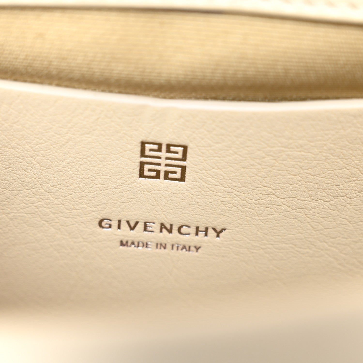 Givenchy Calfskin Quilted Small 4G Shoulder Bag Ivory 1779511