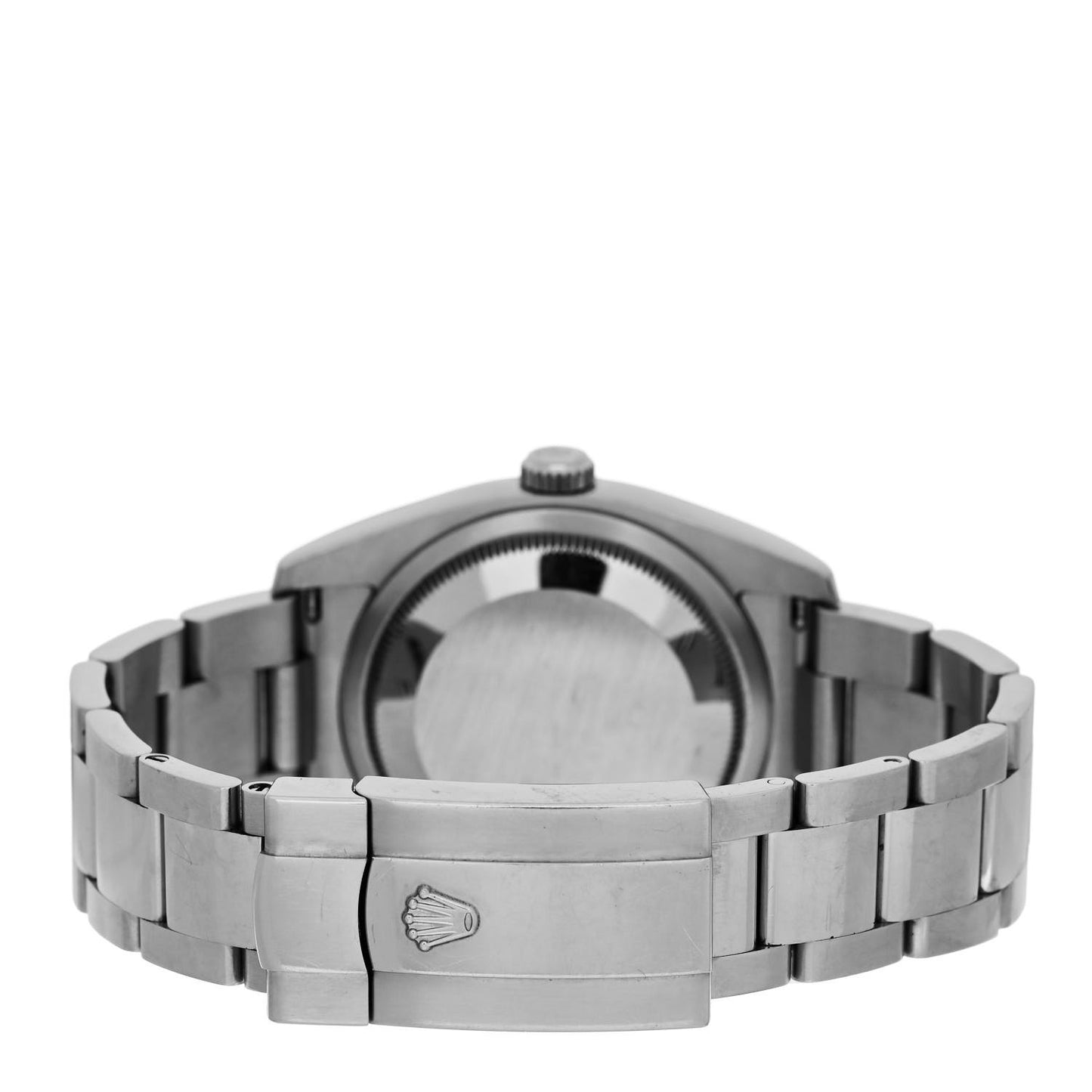 Stainless Steel 36mm Oyster Perpetual Datejust Watch Black Jubilee Roman 116200