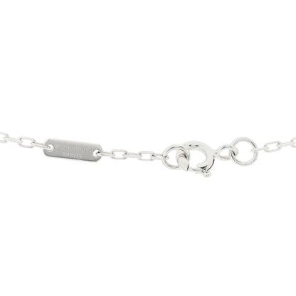 Boucheron 18K White Gold Diamond .59ct Ava Pendant Necklace 5 of 5