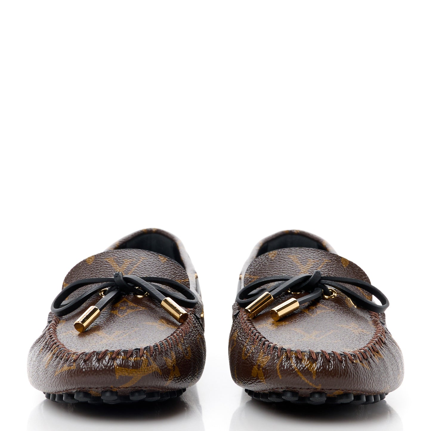 Patent Monogram Gloria Loafers 40