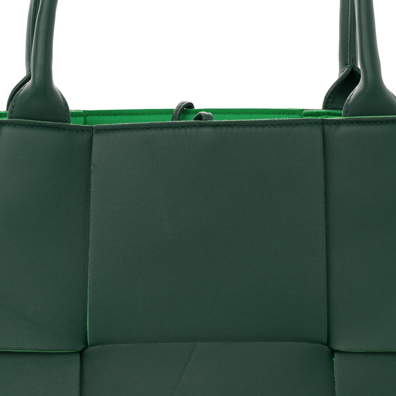 Bottega Veneta Calfskin Maxi Intrecciato Medium Arco Tote Raintree 8 of 10