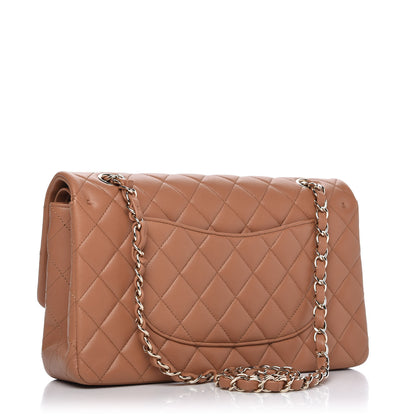 Chanel Lambskin Quilted Medium Double Flap Brown 3 of 10