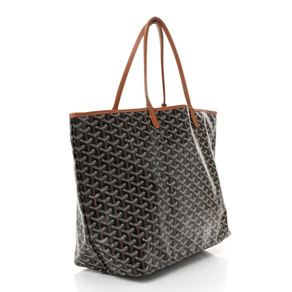 Goyard Goyardine Saint Louis GM Black Gold 4 of 11
