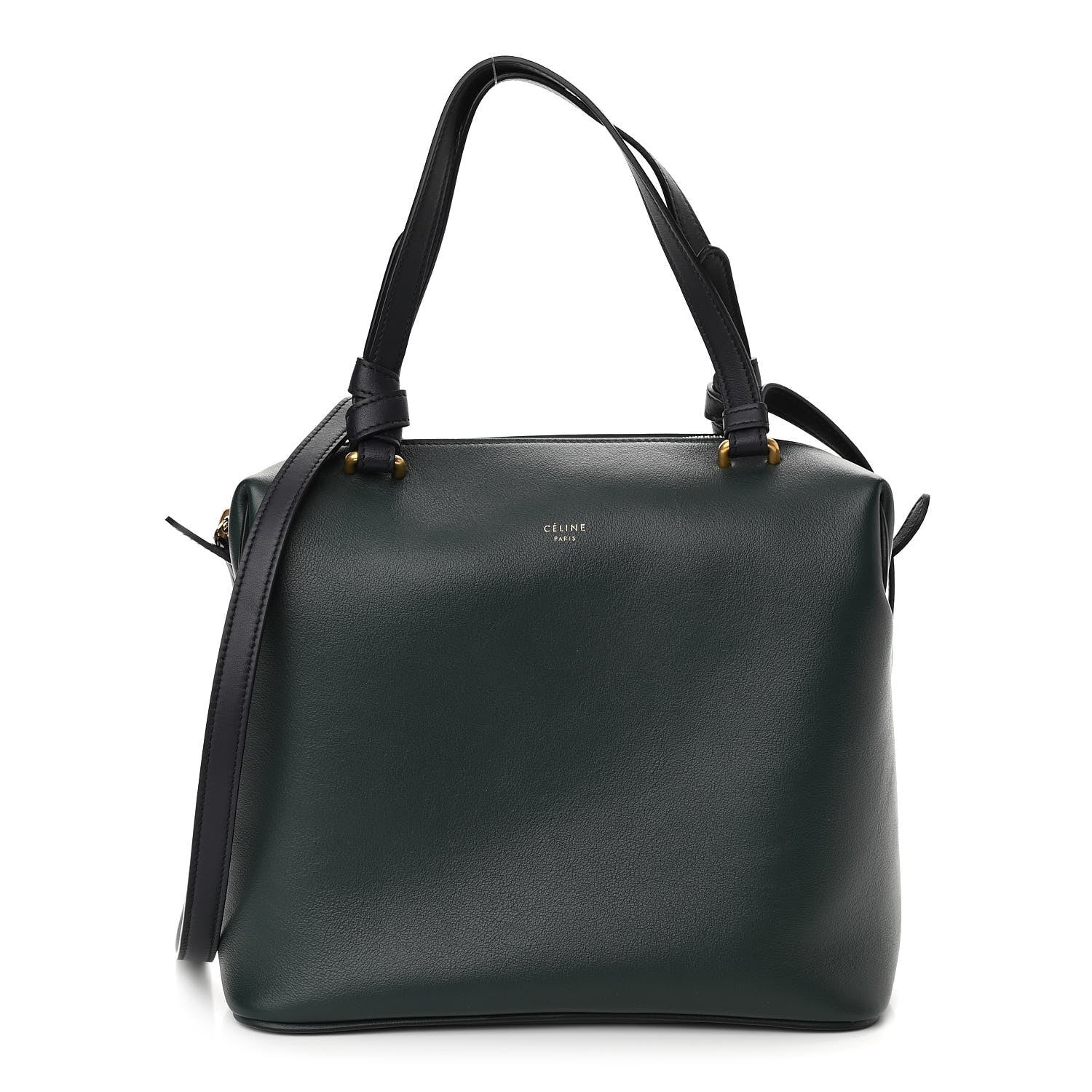 Celine Lambskin Small Soft Cube Satchel Amazone 1 of 10