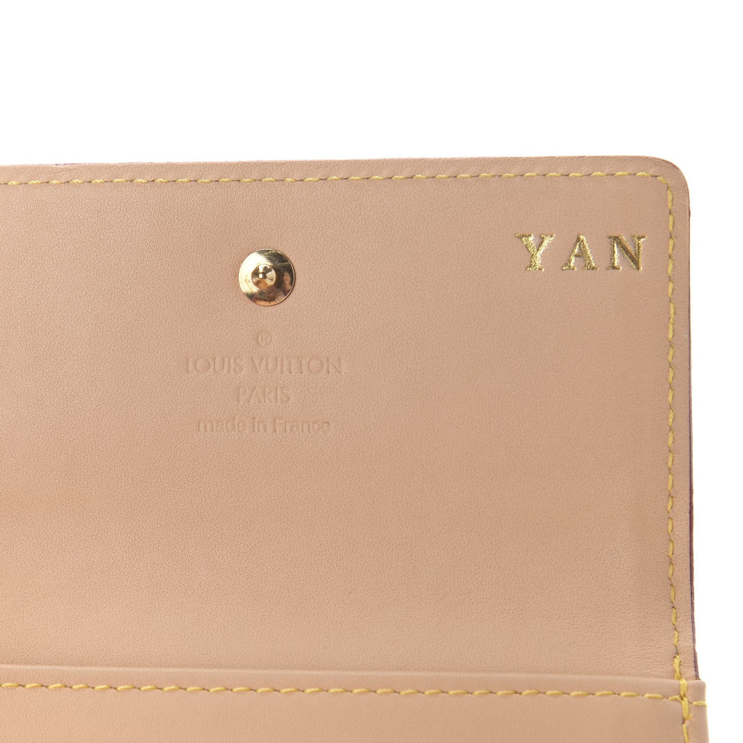 Monogram Multicolor Porte-Monnaie Billets Wallet White