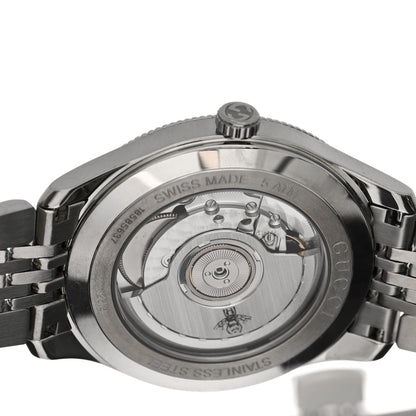 Gucci Stainless Steel 40mm G-Timeless Charm Automatic Watch Black 4 of 4