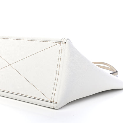 Marc Jacobs Calfskin Kiss Lock Color Block tote White Beige 10 of 10