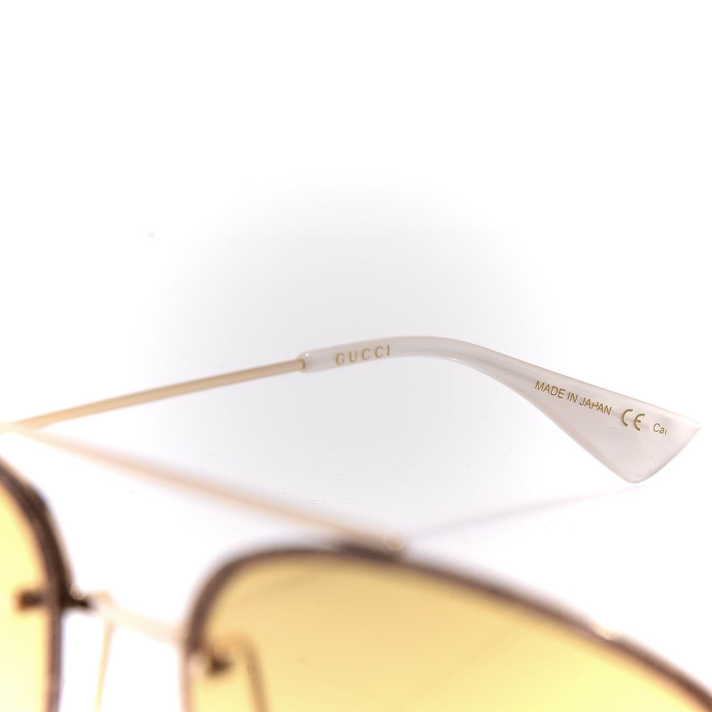 Metal Glitter Aviator Sunglasses G0227S Pink Gold