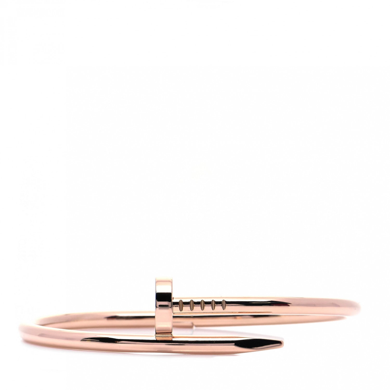 Cartier 18K Pink Gold Juste Un Clou Bracelet 17 1 of 7