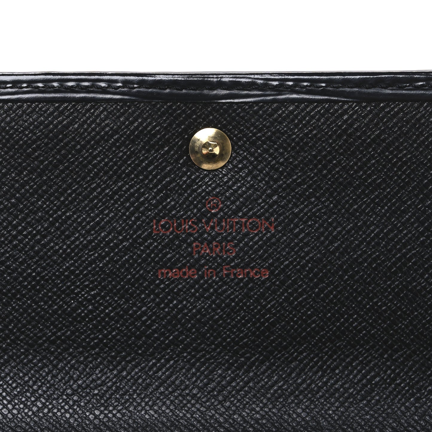 Epi Porte Tresor International Wallet Black