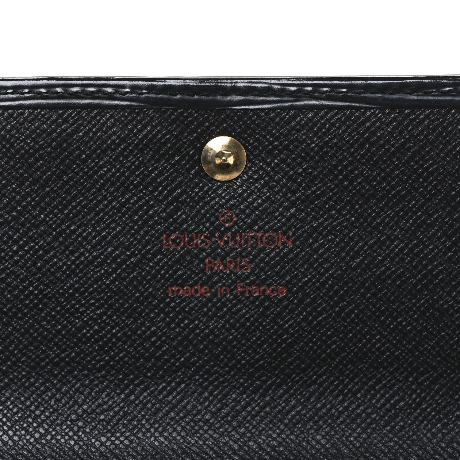 Louis Vuitton Epi Porte Tresor International Wallet Black 6 of 7