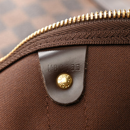Louis Vuitton Damier Ebene Keepall Bandouliere 55 5 of 9