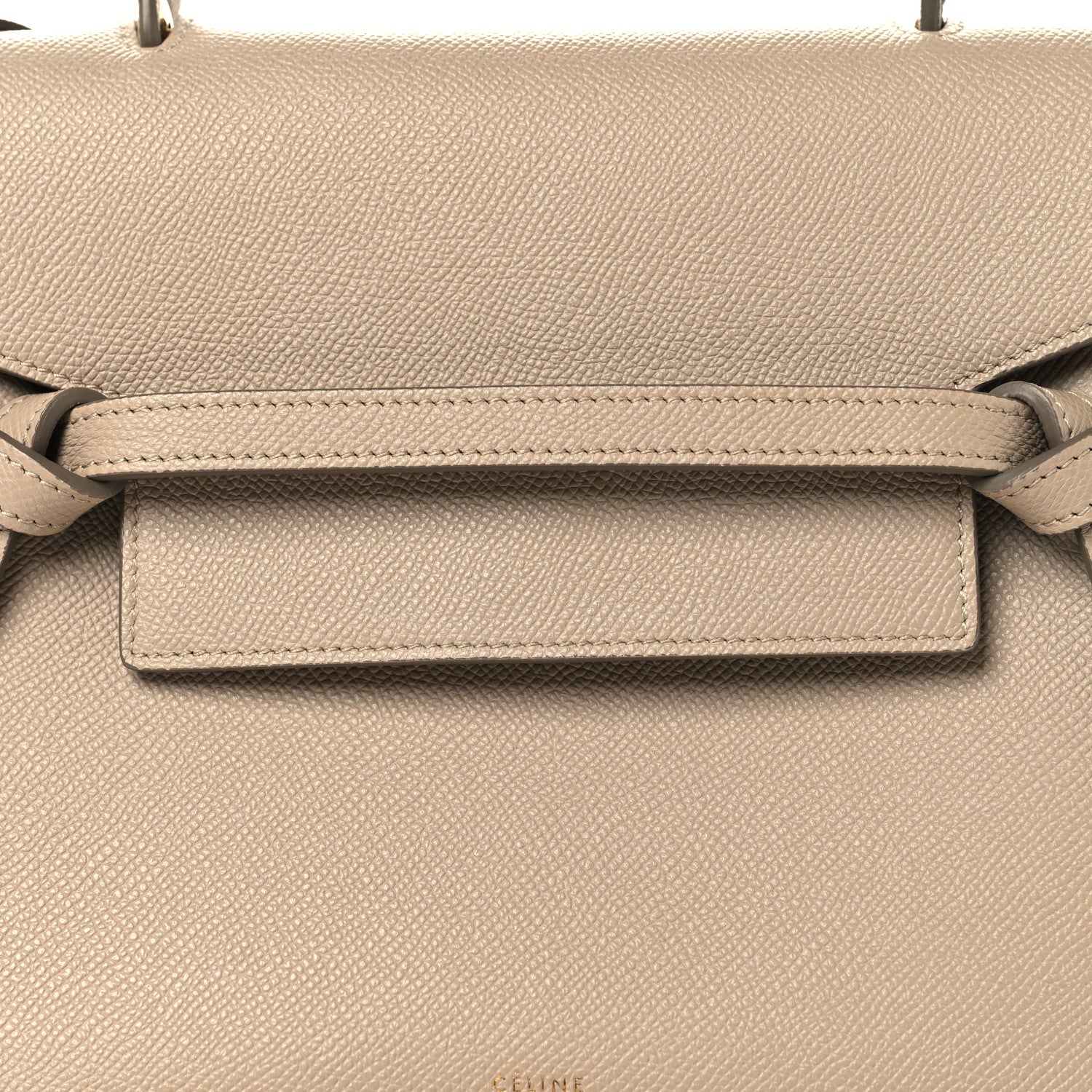 Celine Grained Calfskin Micro Belt Bag Light Taupe 8 of 10