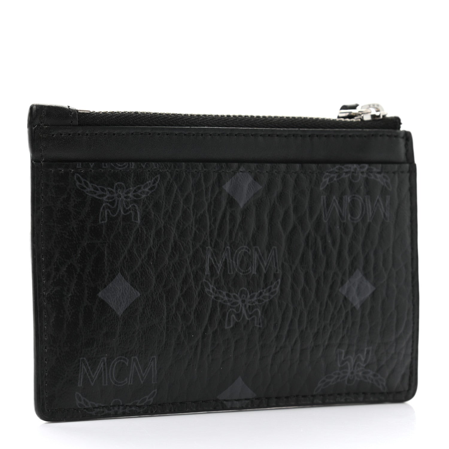MCM Visetos Patricia Card Case Black 3 of 7