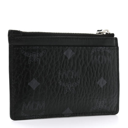 MCM Visetos Patricia Card Case Black 3 of 7