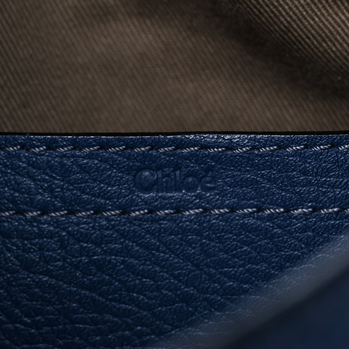 Calfskin Medium Marcie Round Crossbody Bag Royal Navy