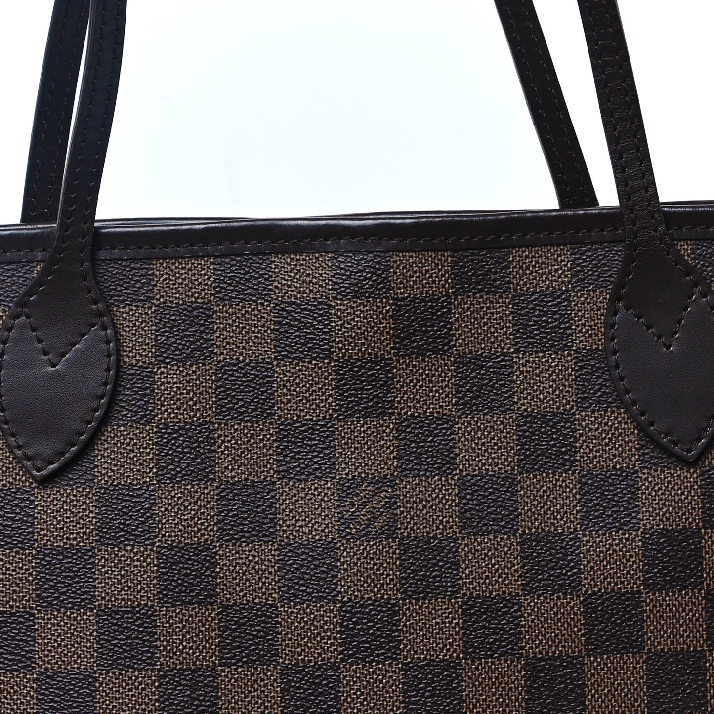 Damier Ebene Neo Neverfull MM Rose Ballerine