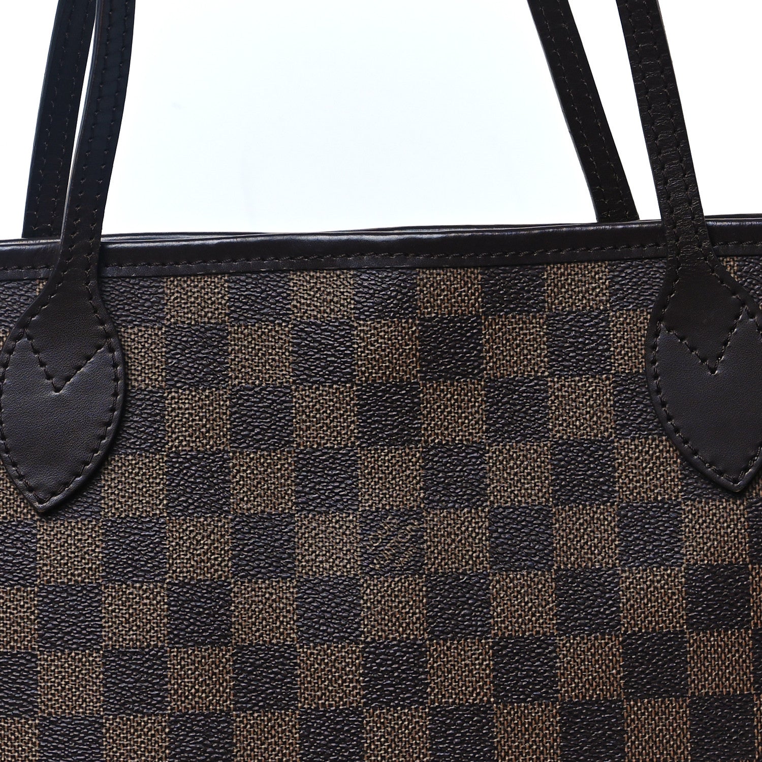 Louis Vuitton Damier Ebene Neo Neverfull MM Rose Ballerine 8 of 11