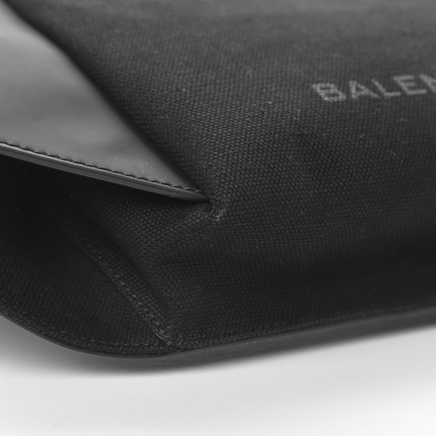 Balenciaga Cotton Canvas Calfskin Neo Lift Belt Bag Black 9 of 10