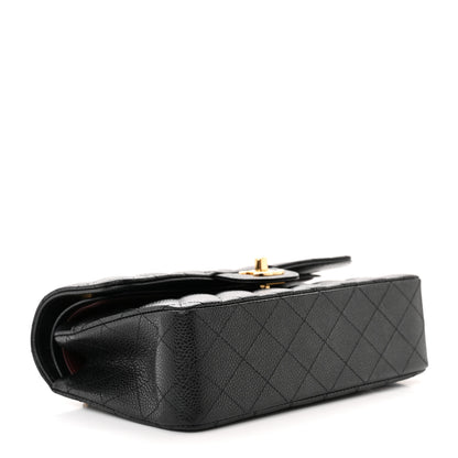 Chanel Caviar Quilted Small Double Flap Black 4 of 11