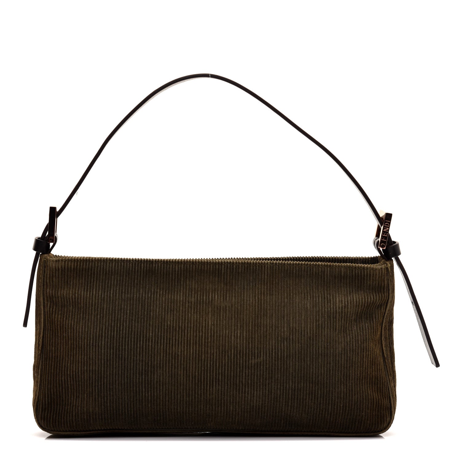 Fendi Corduroy Baguette Brown 1 of 9