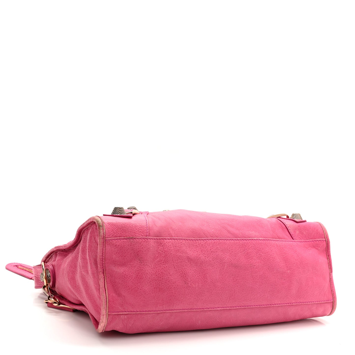 Agneau Giant 21 Rose Gold Hardware City Cyclamen Fucsia