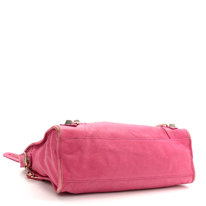 Balenciaga Agneau Giant 21 Rose Gold Hardware City Cyclamen Fucsia 4 of 16