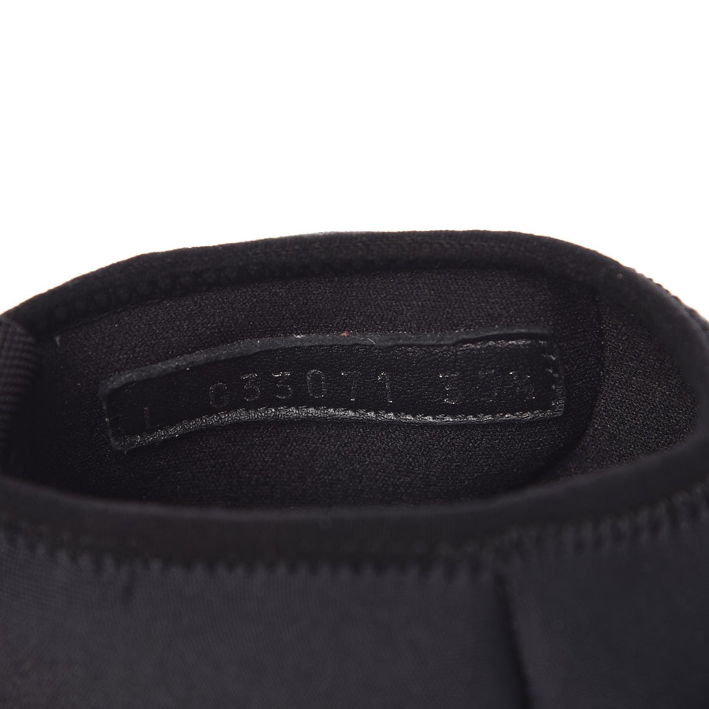 Patent Calfskin CC Short Boots 35.5 Black