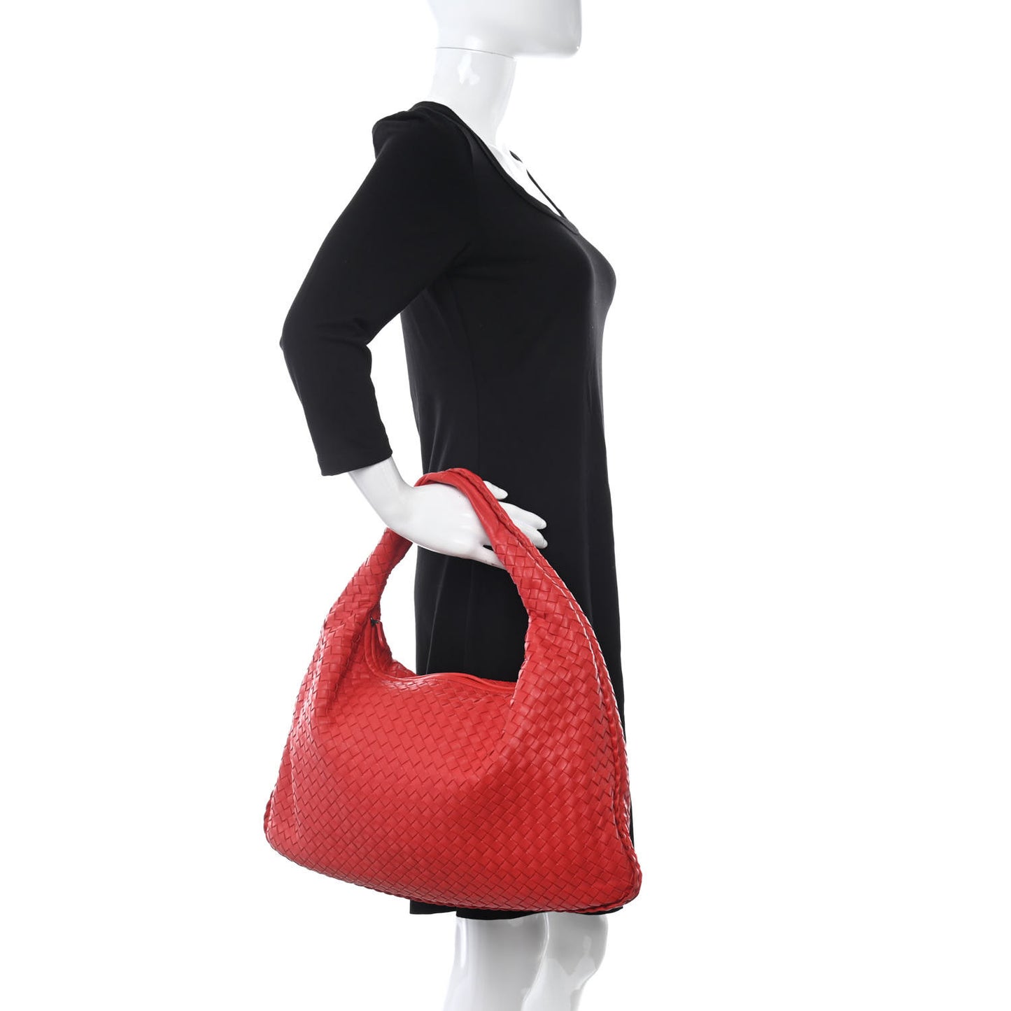 Nappa Intrecciato Medium Veneta Hobo Fever