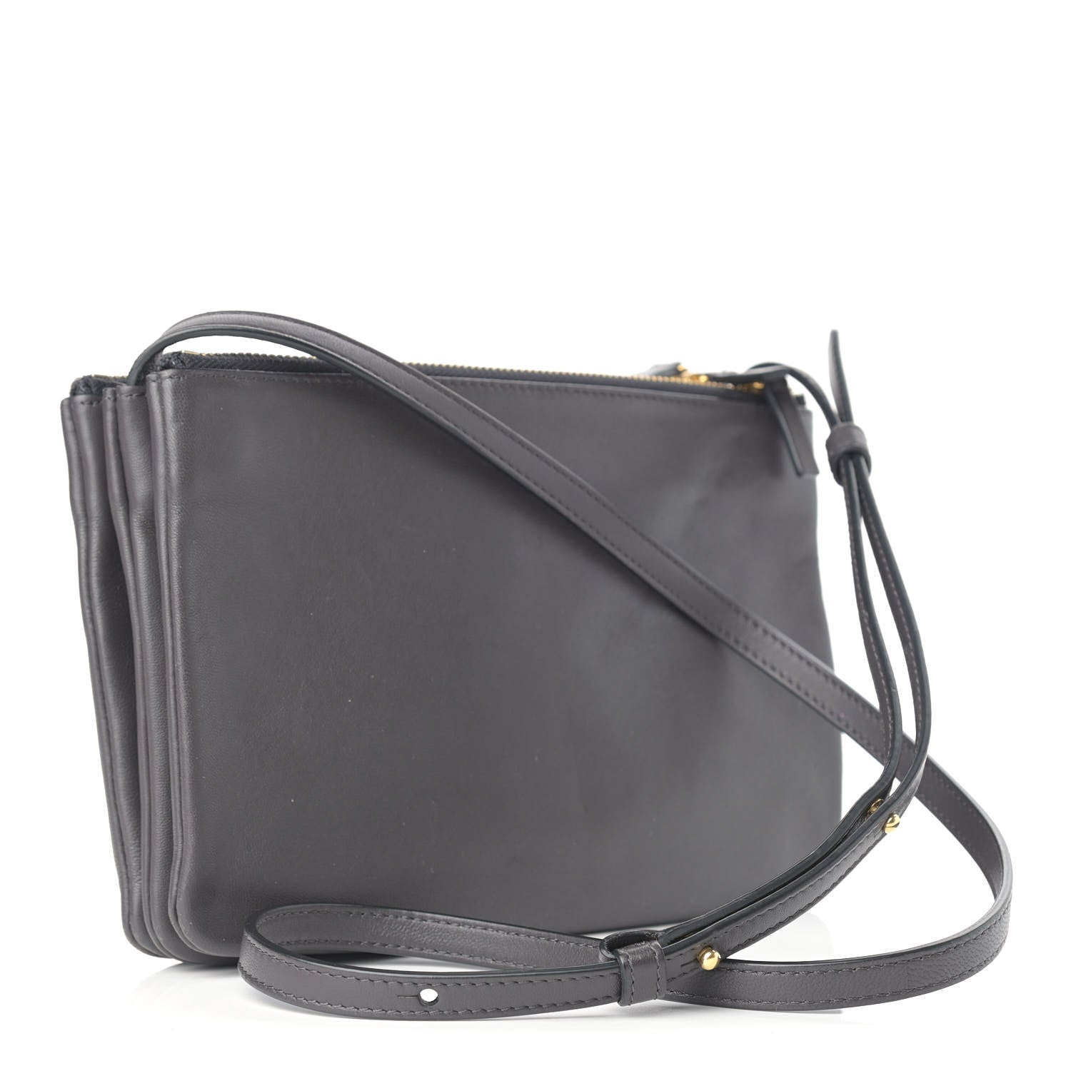 Celine Lambskin Small Trio Crossbody Bag 2 of 12