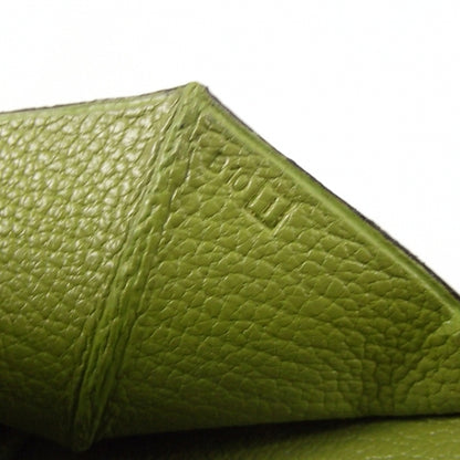 Hermes Courchevel Bearn Twofold Wallet Olive 11 of 11