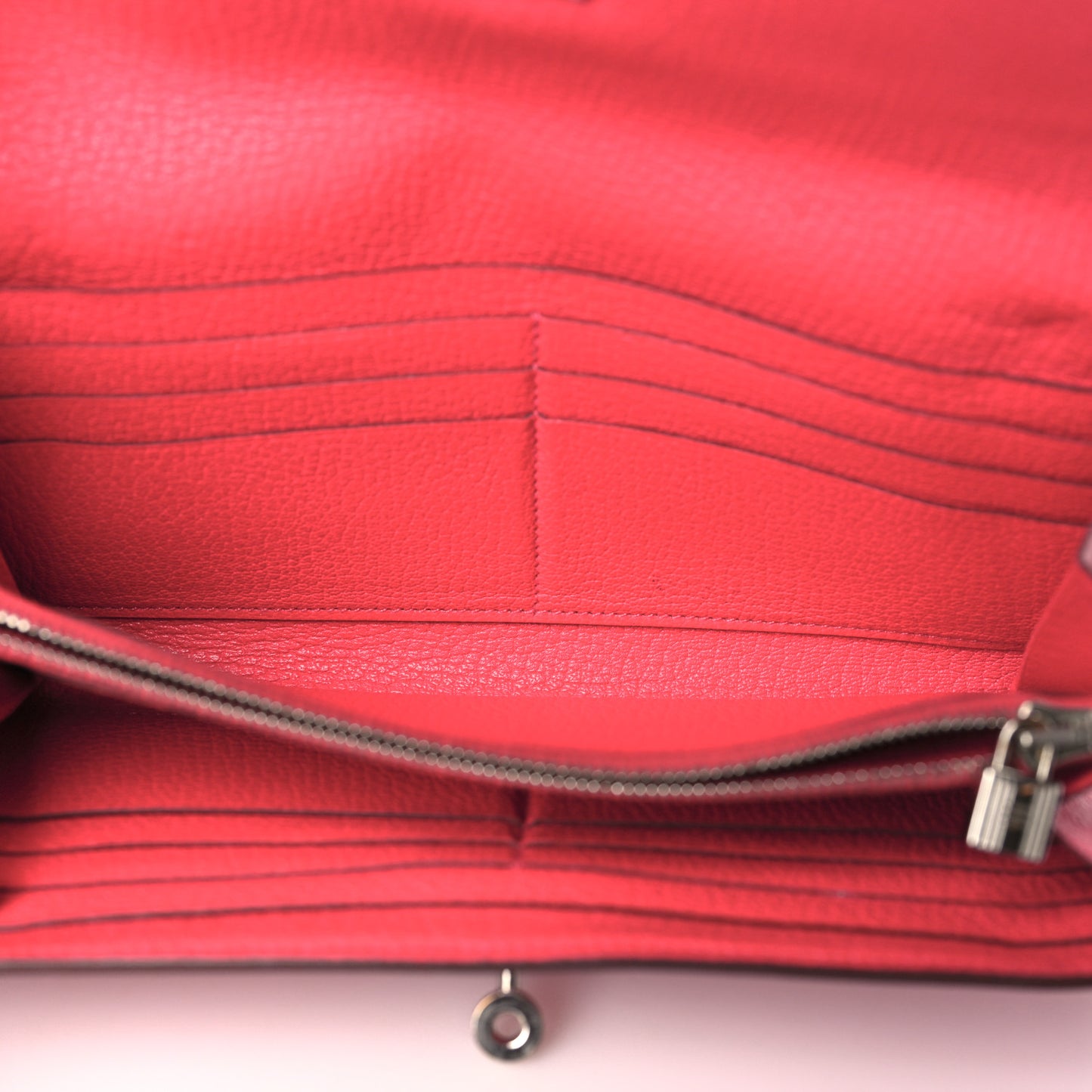 Chevre Mysore Kelly Longue Wallet Bougainvillea