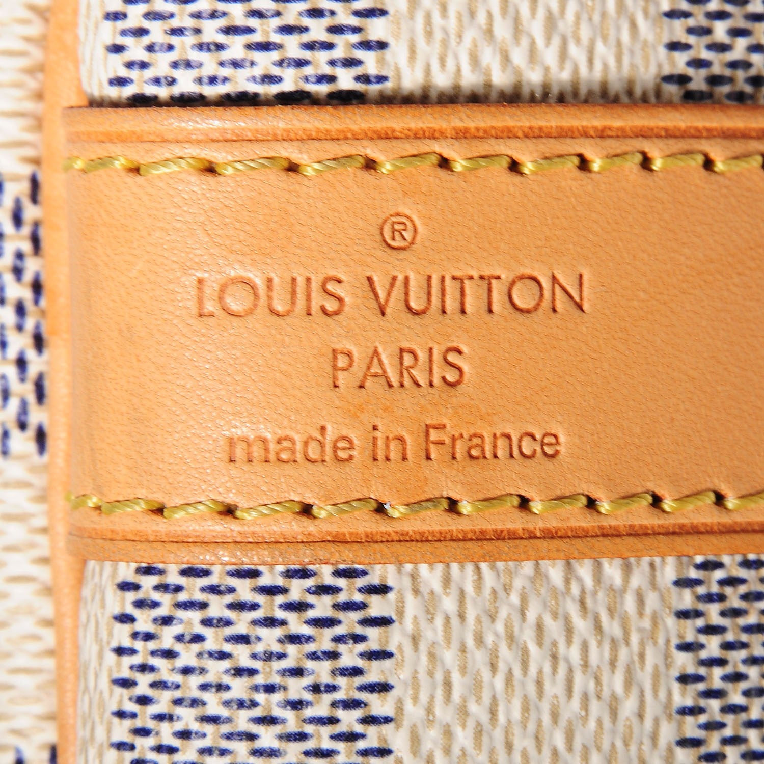 Louis Vuitton Damier Azur Keepall Bandouliere 55 7 of 7