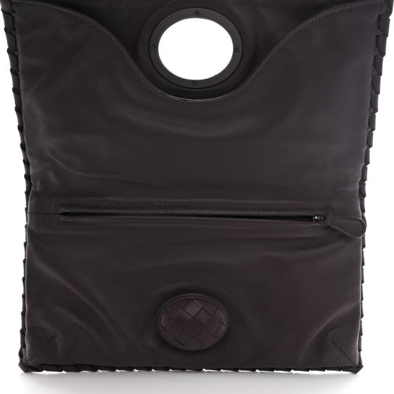 Bottega Veneta Nappa Intrecciato Turnlock Clutch Quetsche 5 of 11