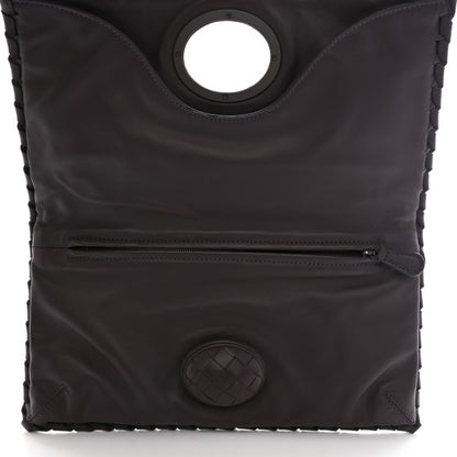 Bottega Veneta Nappa Intrecciato Turnlock Clutch Quetsche 5 of 11