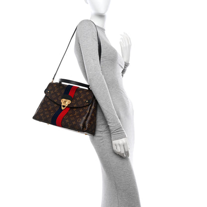Louis Vuitton Monogram Georges MM Marine Cherry 2 of 12