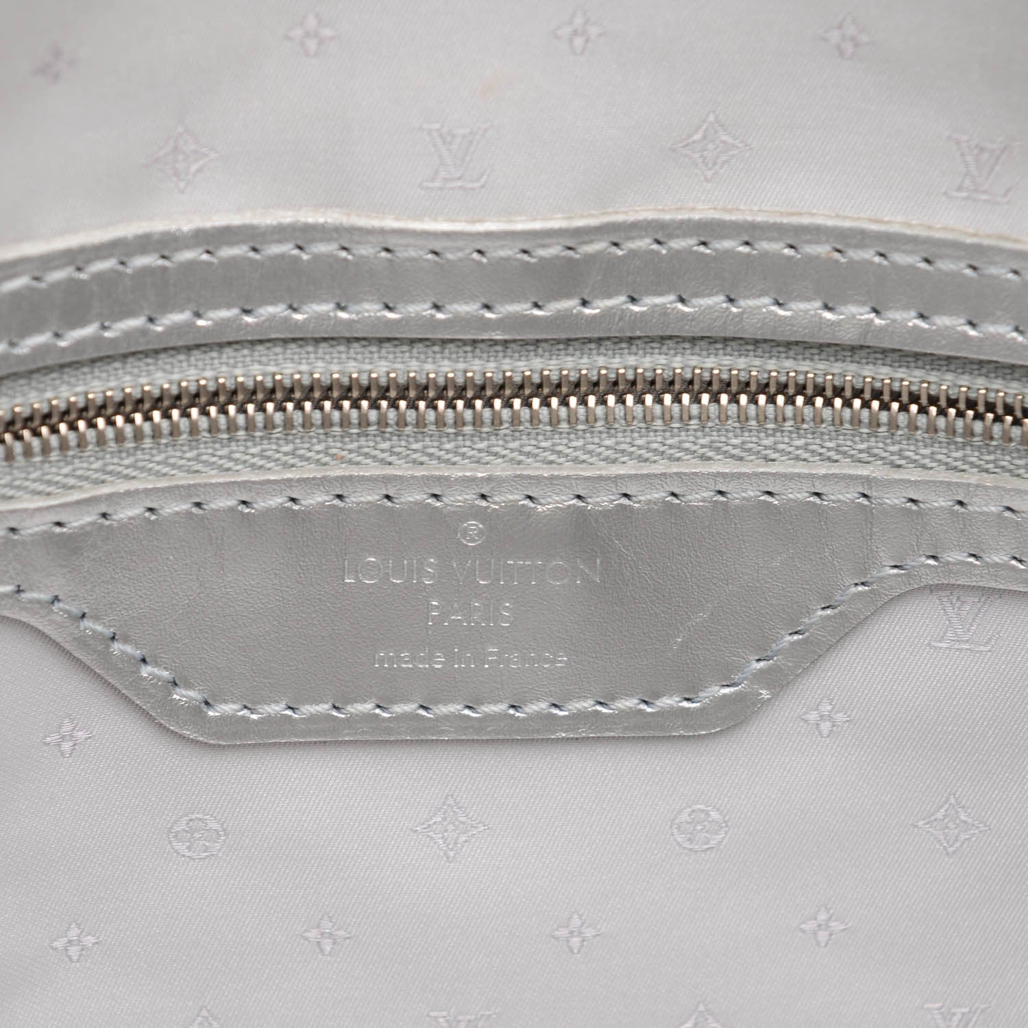 Louis Vuitton Suhali Lockit MM Silver 6 of 7