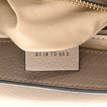 Chloe Suede Calfskin Small Faye Backpack Motty Grey 7 of 10