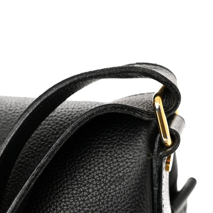 Tom Ford Grained Calfskin Medium Jennifer Crossbody Bag Black 13 of 14