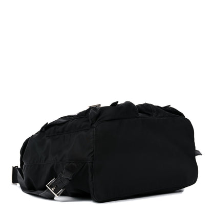Prada Nylon Vela Medium Backpack Black 4 of 16