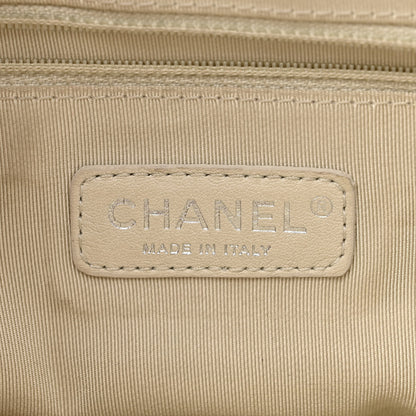 Chanel Washed Lambskin Quilted Large Chain Around Messenger Taupe 6 of 10