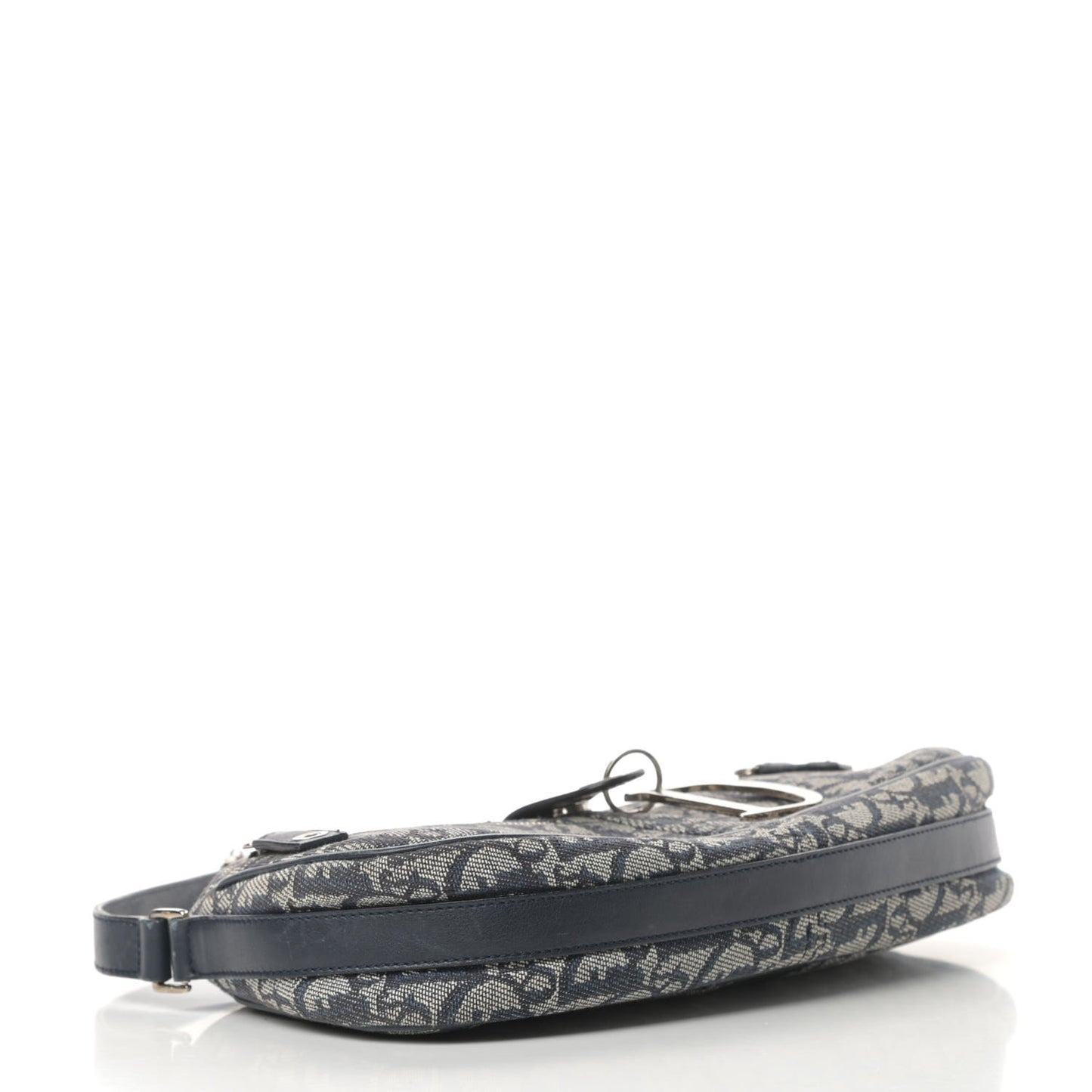 Monogram Charm Shoulder Bag Navy